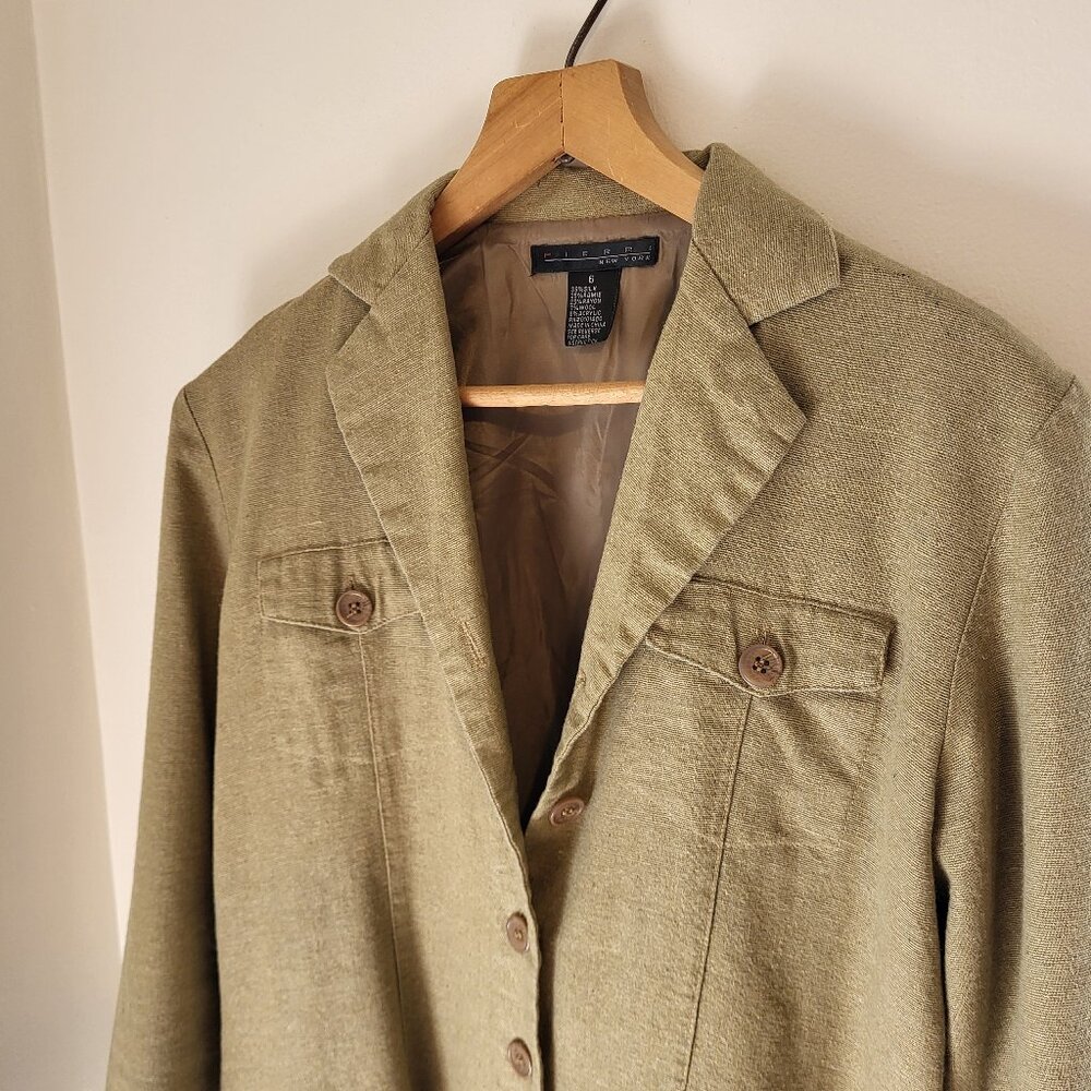 Vintage 35% Silk Blazer